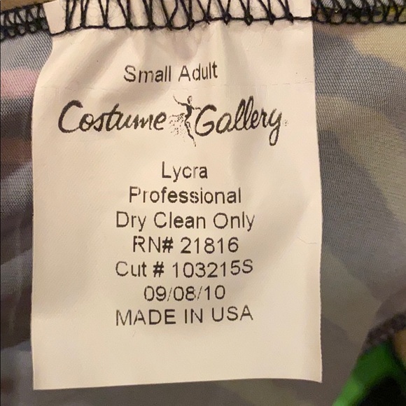 Multicolor Unitard - Picture 3 of 3